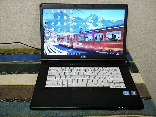 新春特価/富士通/美品/Core i5-2520M/メモリ4GB/HDD320GB/MS Office/すぐ使えるWin10/すぐ繋がるWi-Hi/DVDコピー可/リカバリーメディア付