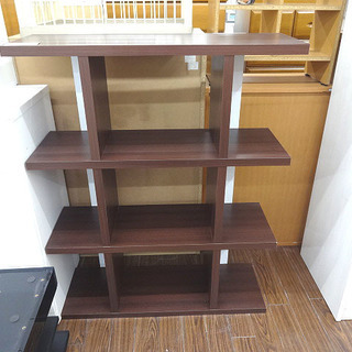 札幌 引き取り 飾り棚 オープンラック 木製 4段 ラック/シェルフ