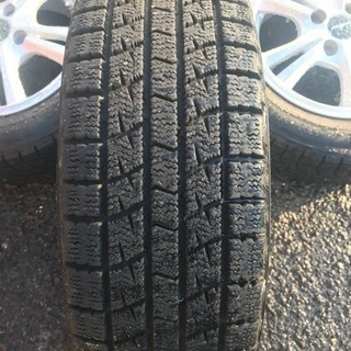 社外ホイール 175/65r14 82Q スタッドレス バリ山 2009年制 4本セット 14X5.5J 4X100 ET38 美品 ICE KING KW21