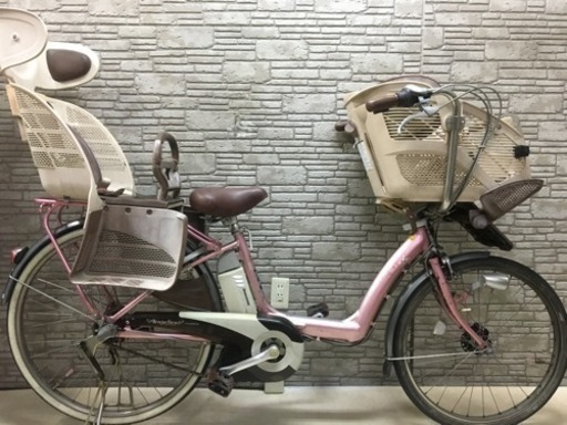 年末SALE 新基準 ブリジストン アンジェリーノ  6Ah リチウム 電動  チャイルドシート付