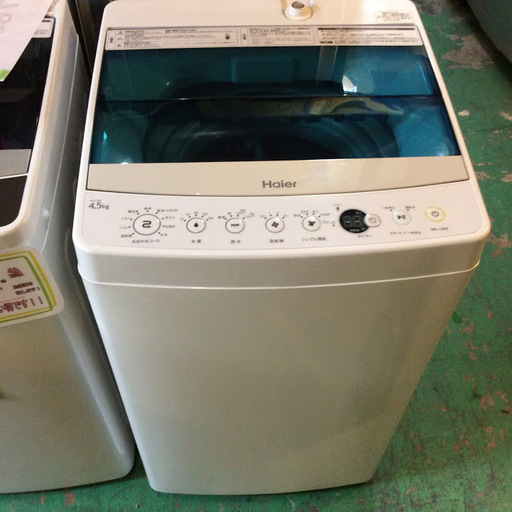 【送料無料・設置無料サービス有り】洗濯機 2016年製 Haier JW-C45A 中古