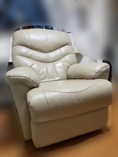 [Discounted] 1人用の本革ソファ