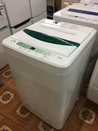 ヤマダ電機オリジナル　全自動洗濯機 YWM-T45A1 2014年製 4.5kg