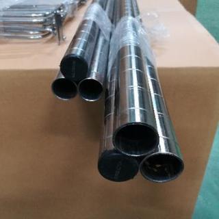 ホームエレクター間仕切りポストは加工切断して有ります Mpv08 大井競馬場前の収納家具 スチールラック の中古あげます 譲ります ジモティーで不用品の処分