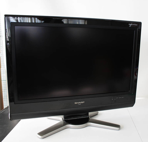 シャープ AQUOS テレビ 26型 LC-26D30 動作確認品 リモコンなし