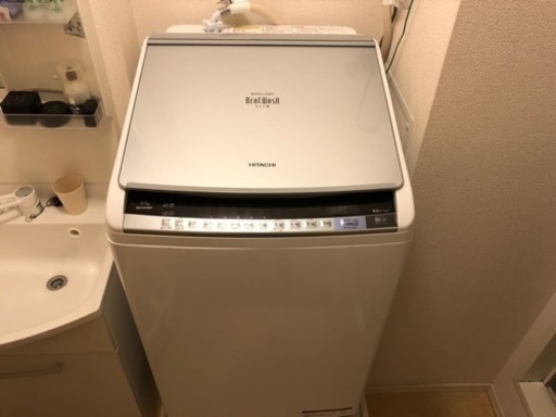 半年使用 2017年製 9kg洗濯乾燥機 ビートウォッシュ BEAT WASH