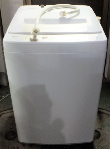 ☆ハイアールアクア Haier AQUA AQW-S70B 7.0kg 全自動洗濯機 高濃度クリーン洗浄◆風乾燥で部屋干し時間を短縮