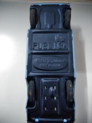 トヨタパプリカブリキ車! ブリキ製 トヨタ パプリカ 警視庁パトカー