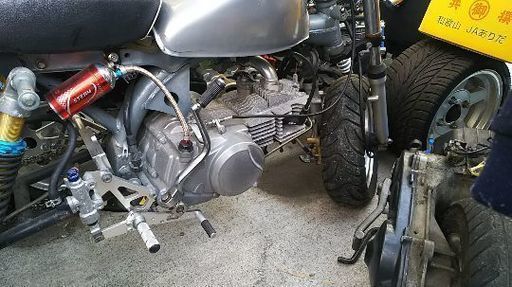 【購入済み】モンキー等に 160cc エンジン 実動★彦根市～