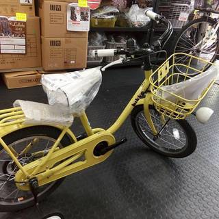 値引 BIKKE 新品】 16インチ 自転車フィジックス キッズ イエロー 自転車本体