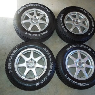 【冬タイヤ】215/70R16 16×6.5JJ＋52 ヨコハマ ジオランダー i/T-S