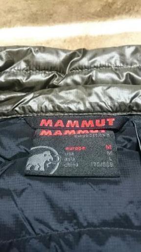 人気のMAMMUT FREEFLIGHT ULTRA-LIGHT DOWN JACKET JAPAN L新品未使用タグ付き