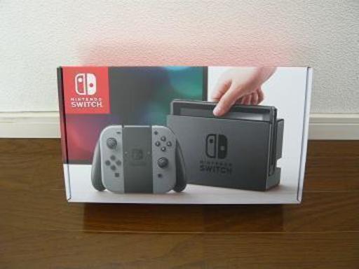 【新品】ニンテンドースイッチ本体（グレー）