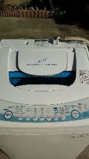 東芝   全自動洗濯機    風乾燥機能付   6㎏