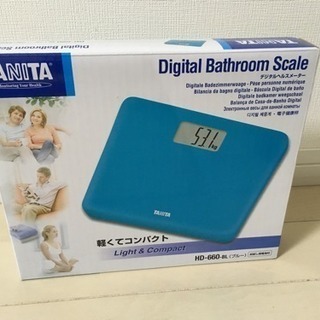 【新品！】体重計ヘルスメーターTANITA