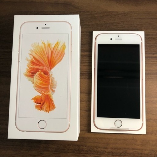 【更にヤケクソ値下げ中‼️】【交換品】iPhone 6s 64GB ローズゴールド 本体 SIMフリー 残債なし