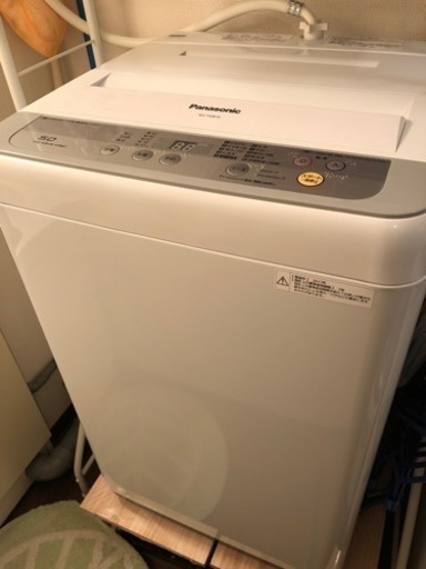 Panasonic 洗濯機 2016/08 容量5.0kg
