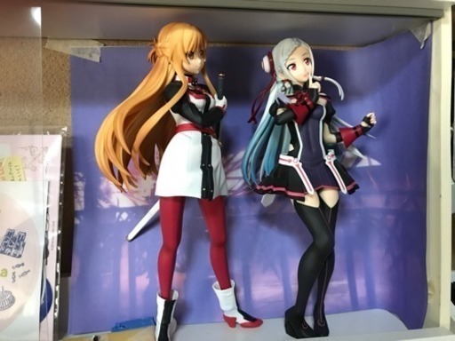 ソードアート オンライン オーディナルスケール フィギュア2体セット Sinoca 川西能勢口のフィギュアの中古あげます 譲ります ジモティーで不用品の処分