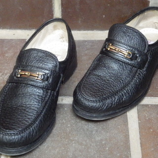 イタリア製革靴　黒系　26センチ　1000円