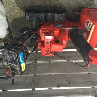 古い型ですがヤナセ除雪機