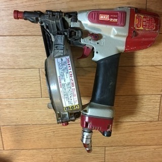 大工道具・エアー工具】MAX 常圧 ポケットネイル マックス 釘打機