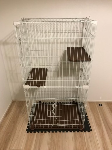 猫用ゲージ 美品 (二段タイプ)