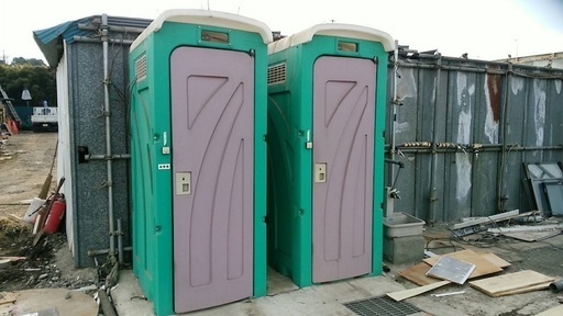 仮設トイレ和式水洗トイレ 品