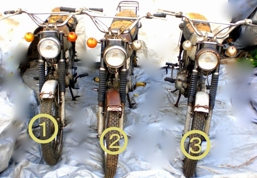 １９６６年 ホンダ ベンリィ ＣＬ９０ レストアベース ３台セットで