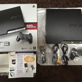 ★美品★PS3 本体 中古★320GB CECH-2500B★箱...