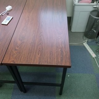 会議用折り畳みテーブル（45cm×150cm）　差し上げます