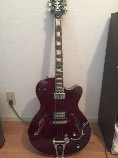 epiphone swingster wine-red フルアコ