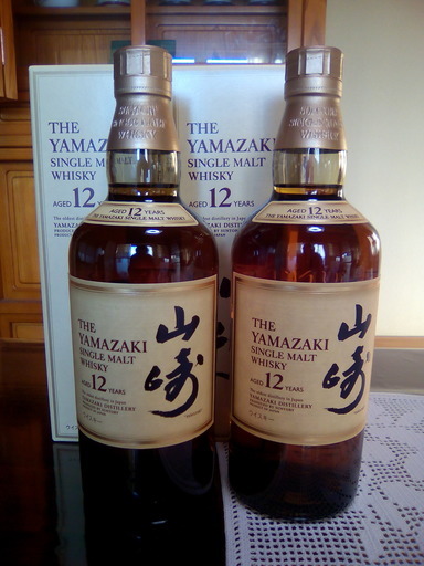 サントリー山崎12年（未開封・箱あり）　２本セット【最終値下げ】