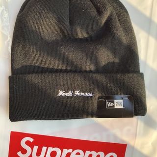 Supreme New Era Box Logo Beanie black 黒