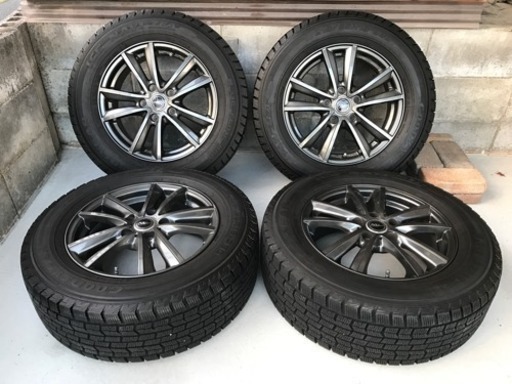 215/65R16 スタッドレスタイヤ アルミホイール 215/65R16 選べるスタッドレスセット / UNIONRIM HR 16×6J -5