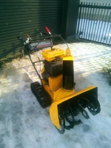 売約済み 除雪機 スズキ