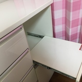 キッチンラック 食器棚 レンジボード 白 ホワイト