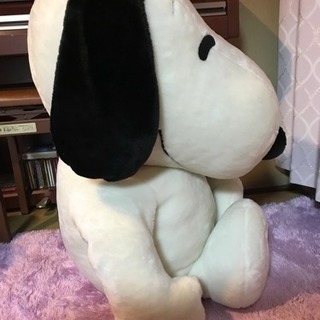 ジャンボスヌーピーぬいぐるみ