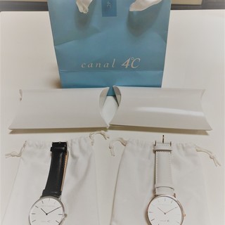 新品未使用 カナル4°C 非売品 ペアウォッチ 保証書付き ★値下げしました！