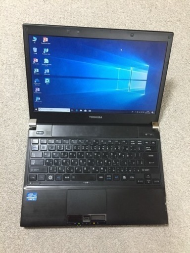 値下げ 13インチ 東芝ノートパソコン i3/4GB/250GB Windows 10+ Office 2016 認証済み PC