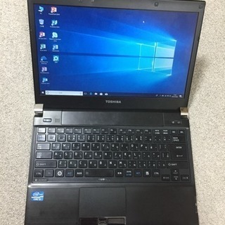 値下げ 13インチ 東芝ノートパソコン i3/4GB/250GB...