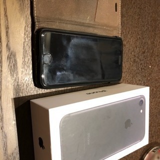【美品】iphone7 128GB 国内版SIMフリー スペースグレイ アップルストア渋谷購入