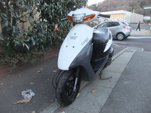 スズキ　レッツ2（中期型）　中古実動車　バッテリー新品　書類有り