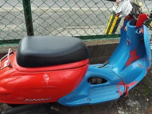 事故車ジョルカブ。ジャンク品
