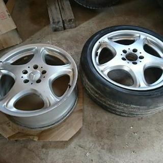値下応談★ベンツ Sクラス 18インチアルミ2本