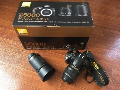 【最終値下げです】Nikon D5000 一眼レフです。