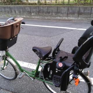 a.n.design　子ども乗せ自転車26インチ　中古
