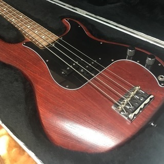 Fender USA FSR American Standard Ash Stain Precision Bass : Wine Red/Rosewood