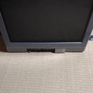 東芝ブラウン管フラットテレビ 21型