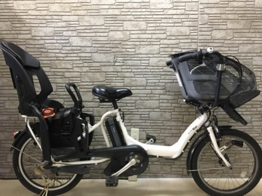 年末SALE 新基準 ヤマハ パスkiss  6.6Ah リチウム 電動自転車  20インチ リアチャイルドシート新品