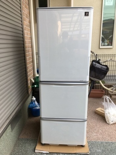 シャープノンフロン冷凍冷蔵庫SJ-PW35W- S